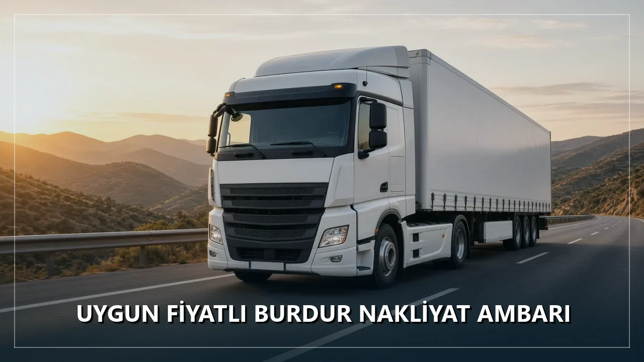 Burdur Şehirler Arası Burdur Ambar Taşımacılığı Planlama